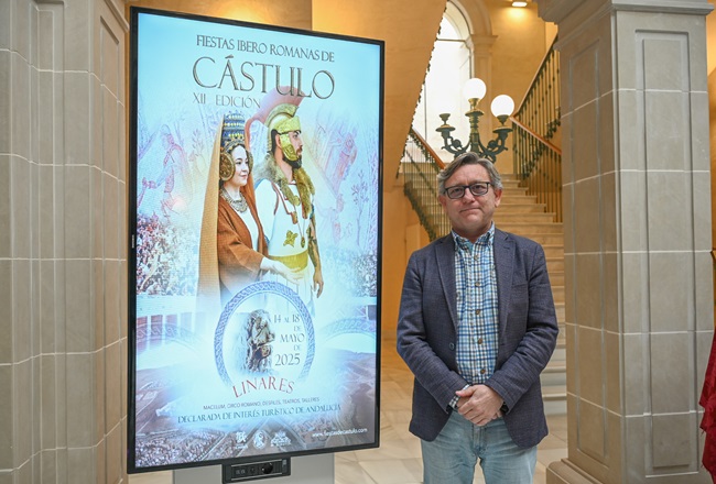 Imagen de El Área de Turismo avanza en la planificación y organización de las XII Fiestas Íbero Romanas de Cástulo, que ya tienen cartel anunciador