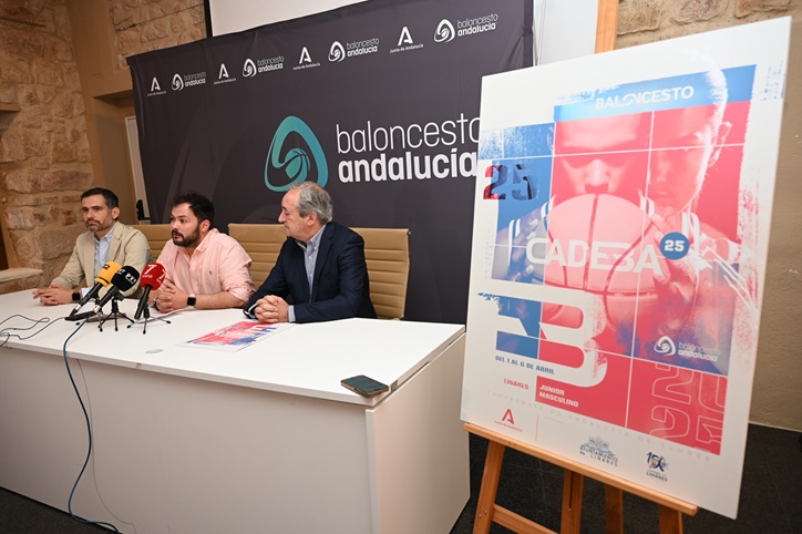 Linares acogerá del 1 al 6 de abril el Campeonato de Andalucía de Baloncesto 2025 en categoría junior masculino
