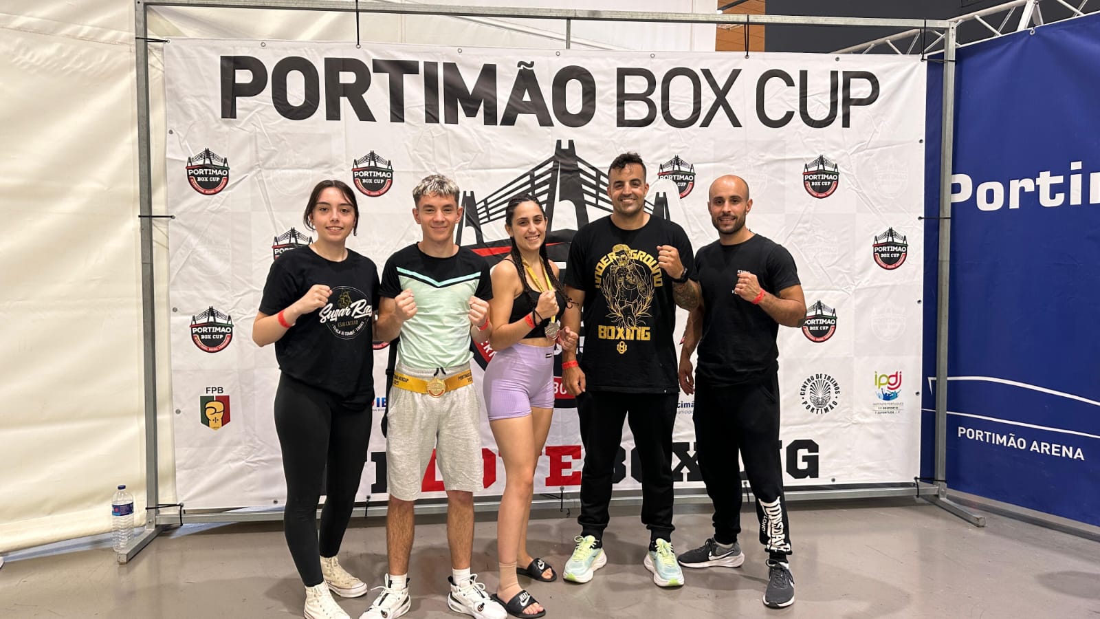 Imagen de Éxito del Club Linarense Sugar Ray Linares en el Torneo Internacional de Boxeo en Portugal