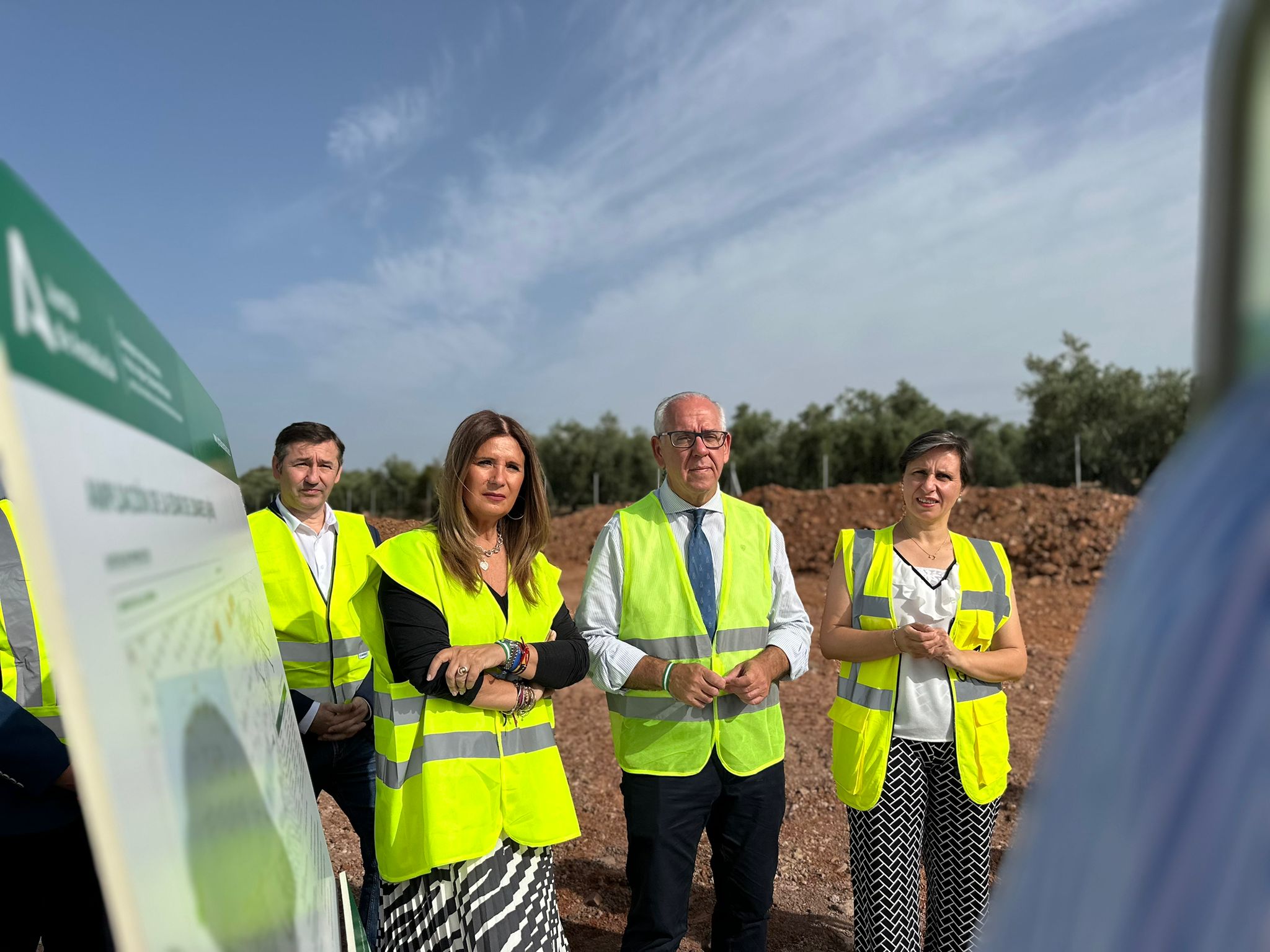 Imagen de Las obras de la EDAR de Linares permitirán la reutilización del agua por la comunidad de regantes