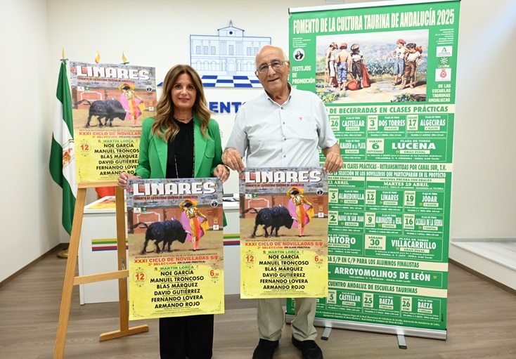 Linares Acogerá Novillada de la Asociación Andaluza de Escuelas de Tauromaquia el 12 de Julio