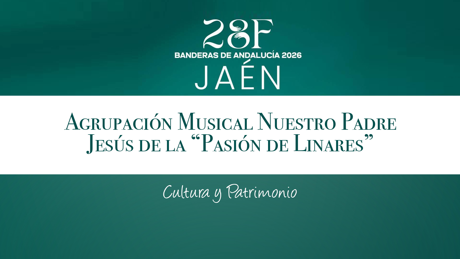 Imagen de La “Pasión de Linares” Bandera de Andalucía de Jaén 2026 en Cultura y Patrimonio