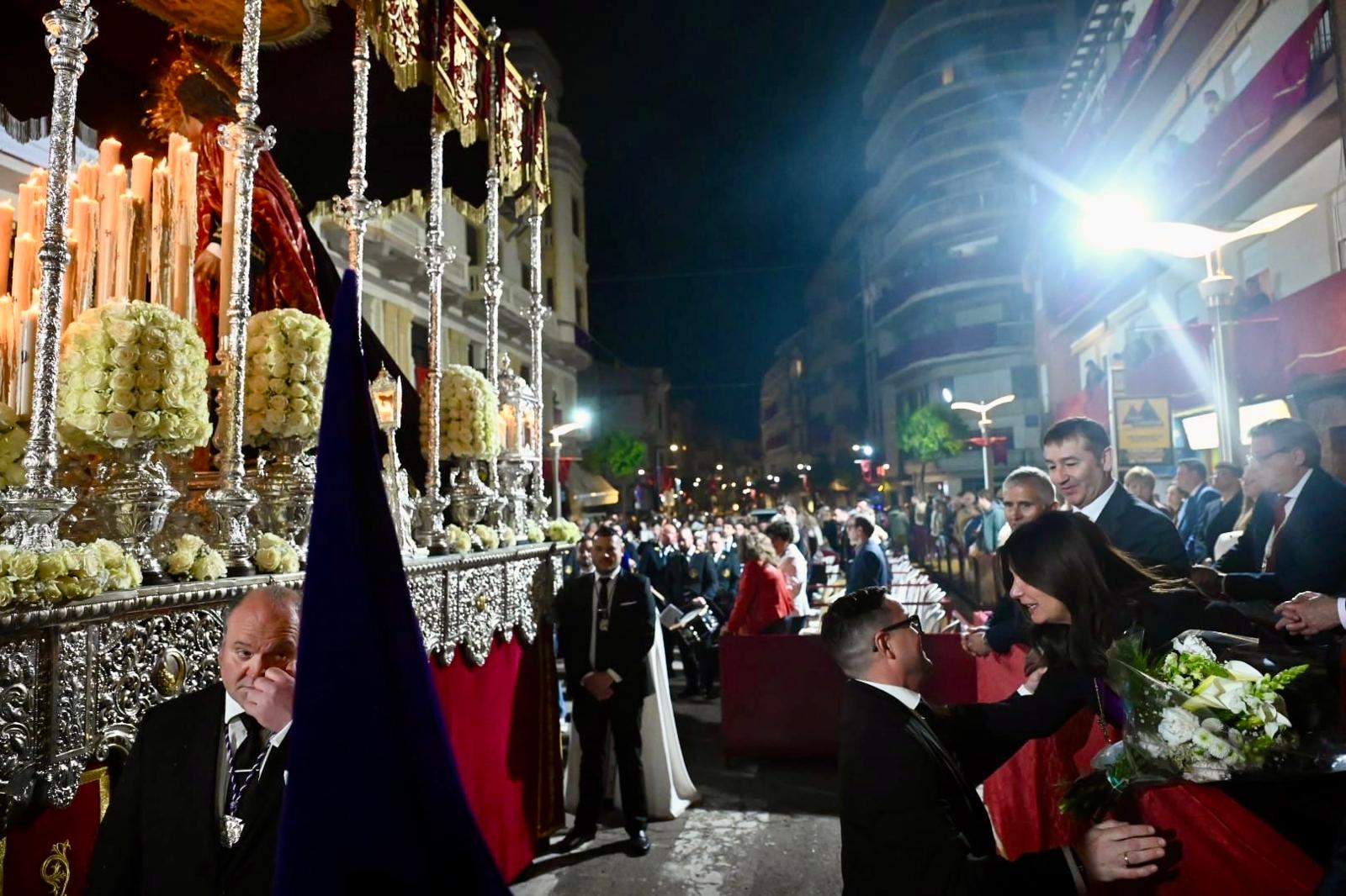 Imagen de La Hermandad de la Columna y Amargura pone el broche final al Jueves Santo en Linares