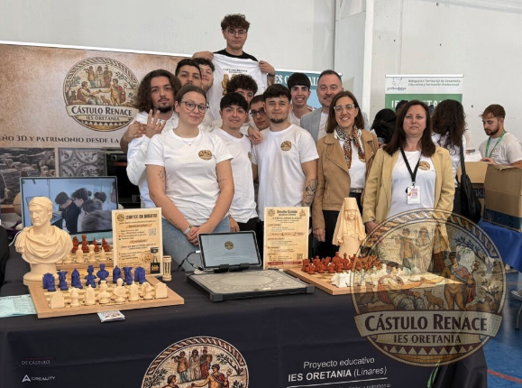 Imagen de Éxito del IES Oretania en la Feria de FP con el “Desafío Cástulo”