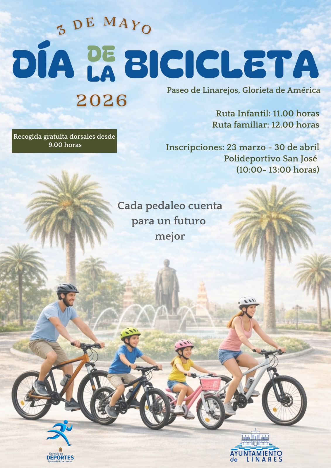 Pedales para todos en el Día de la Bicicleta