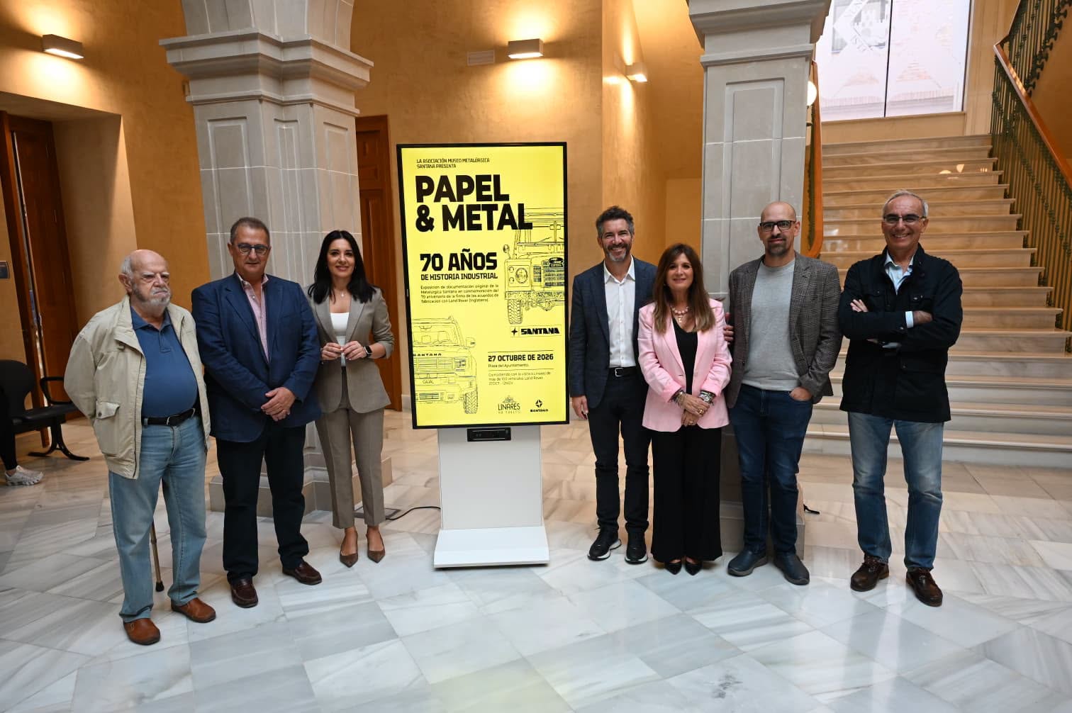 Imagen de Linares recupera la memoria de su industria con la exposición ‘Papel y Metal. 70 años de historia industrial’